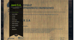 Desktop Screenshot of jamir.pl